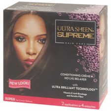 J/S ULTRA SHEEN SUPREME RELAXER NO-LYE KIT 2 APPL - SUPER
