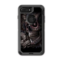 Skin Decal for Otterbox Defender iPhone 7 PLUS Case / Day of the Dead Skull