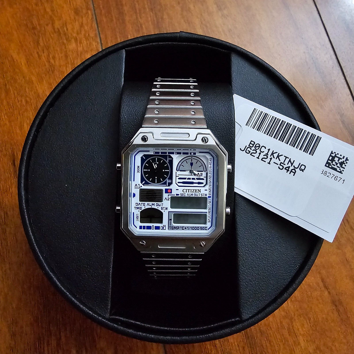 Citizen R2-D2 Star Wars Analog Digital White Dial Watch Citizen R2-D2 Star Wars Analog Digital White Dial Watch