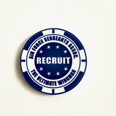 Air Force Sergeants Association Recruit The Ultimate Wingman Chapter 872 Coin
