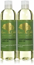 Premium Liquid Gold Cotton Seed Carrier Oil Pure Cold Pressed Organic Skin Care