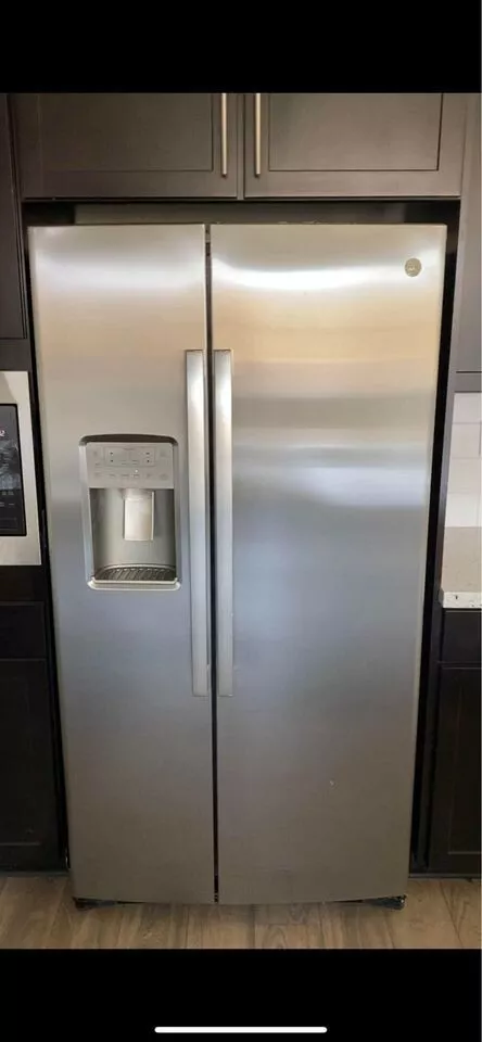 Ge counter depth side sale by side refrigerator