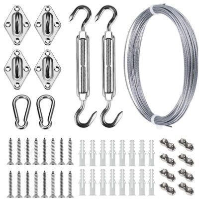 Sun Shade Hardware Kit For Rectangle And Square Sun Shade Sails Installation5 In