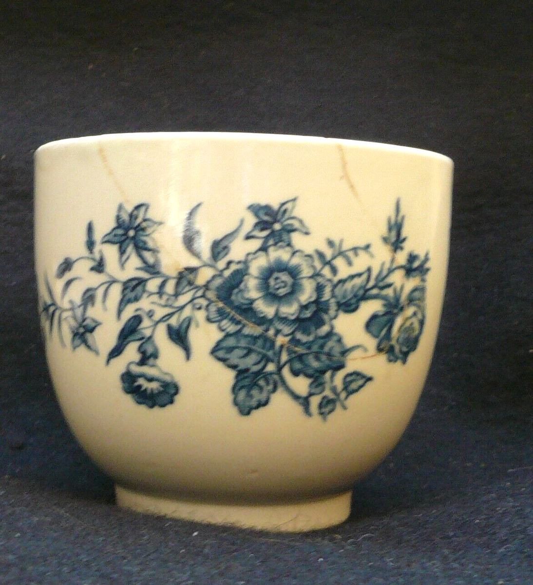 Worcester Suger Bowl (1770年頃) 初期Worcester シュガーボウル(1770