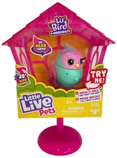 New Little Live Pets Lil' Bird & Birdhouse PIPPA PEEPS Interactive Pet