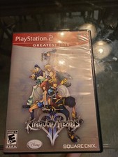 Kingdom Hearts 2 Greatest Hits with Original Manual  - Sony PlayStation 2
