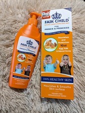 Fair child egg yolk honey Face body lotion x1 nourishes skin 400ml
