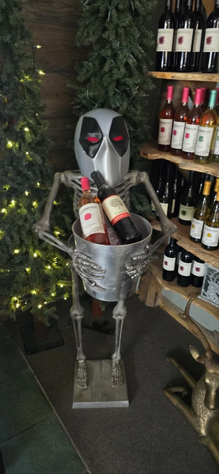 Máscara Deadpool con conexiones magnéticas - Casco impreso en 3D perfecto para disfraces Foto 3 de 4