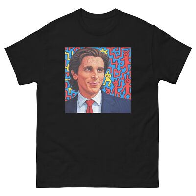 Patrick Bateman Haring Style Unisex tee