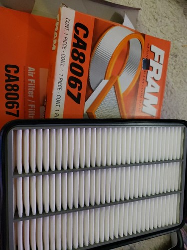 New 2 FRAM CA8067 Air Filter Damaged Box AA122