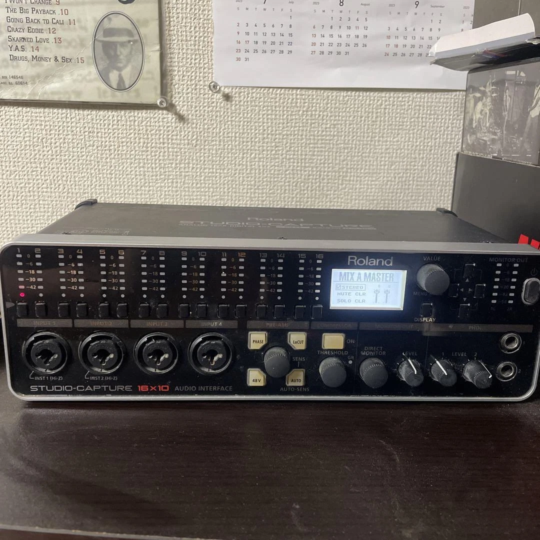 Roland USB2.0 Audio interface Studio-Capture UA-1610 used from