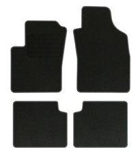 Velours Fußmatten für Fiat Panda II Bj. 2003 - 2012 Automatten NEU SCHWARZ STD