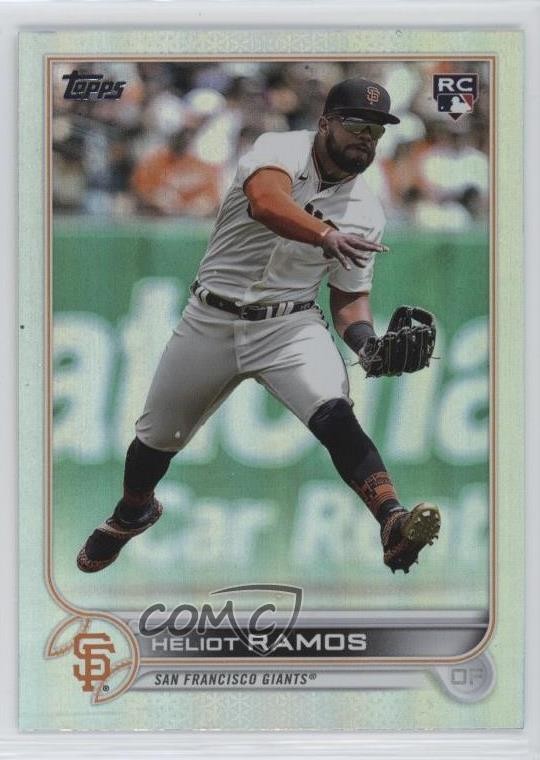 2022 Topps Update Rainbow Foil Heliot Ramos #US154 0w8