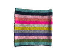 GAP KIDS STRIPED KNIT NECK GAITER TUBE SCARF GIRL'S YOUTH OS ONE SIZE