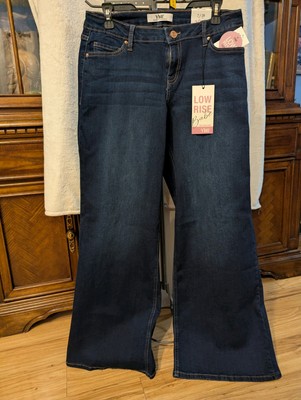 NWT YMI Junior's Low Rise Wide Leg Denim Jeans Size 11/30 90s Style