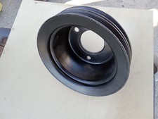 1967 67 Vintage V Engine Pulley 6.25 2 Groove Crankshaft Pulley. C7ae-6312-a