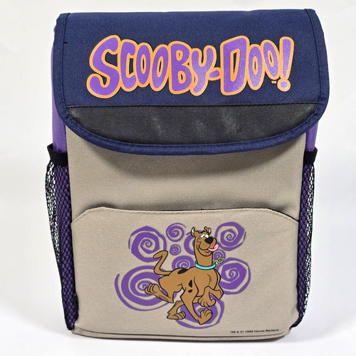 VINTAGE SCOOBY-DOO PADDED TABLET MESSENGER BAG LUNCH TOTE CARTOON NETWORK 90s