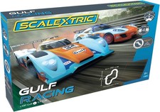 Scalextric Gulf Racing Set Black Track Ex-Display