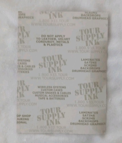 Kid Rock Official After Show Pass 2008 Rock n Roll Revival Tour Fast Times Rare - Picture 2 of 4