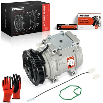 A-Premium A/C Compressor with Clutch for Honda Civic 1999-2000 Acura NSX Integra