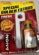 Wildlife Research Special Golden Estrus Deer Lure Doe In Estrus Scent 1 Oz - 405