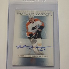 2022-23 SP Authentic 2012-13 Retro Future Watch 237/699 Hayden Hodgson Auto