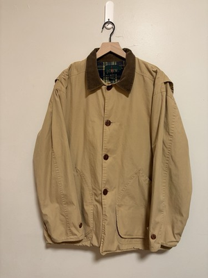 #ad #ad Vintage J Crew Oarsman Chore Jacket Mens Large Brown Barn Field Coat Preppy $59.99