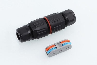 Premium IP68 Waterproof Inline Wire Connector - Screw Terminal Design
