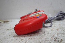 Sega DREAMCAST astro pad controller RED with memory card AND RUMBLE PACK