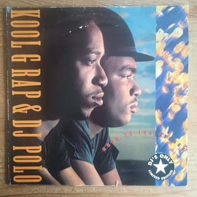 Kool G Rap & DJ Polo    Road To The Riches LP US-1995 REISSUE VG+/G++