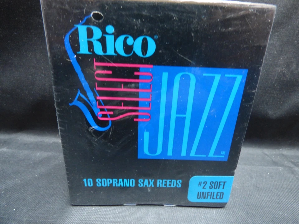 Rico. Jazz Select. Soprano Saxophone Reeds. Single Reeds. Soft to Hard - Image 4 of 4