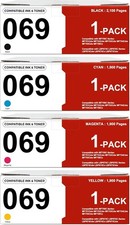 069 Toner Cartridge 4-Pack for Canon Color imageCLASS MF750C LBP670C Series