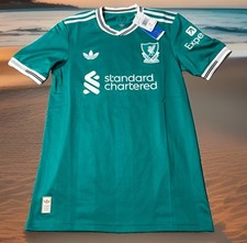 ADIDAS LIVERPOOL FC SIZE S $150 THIRD AUTHENTIC JERSEY JV6427