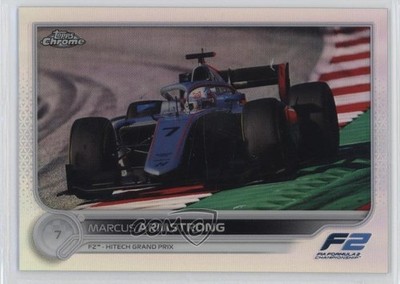 2022 Topps Chrome Formula 1 F2 Cars Refractor Marcus Armstrong #136 1hu6