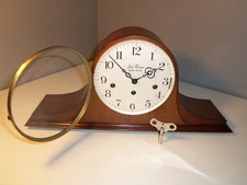 Vintage Seth Thomas Medbury Mantel Clock w/ Key – Triple Chime – Model 1317
