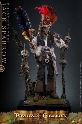 Hot Toys Fluch der Karibik: Dead Man s Chest 1/6 Jack Sparrow Figur NEU!