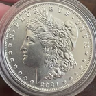2021 O Morgan Silver Dollar ~ NEW ORLEANS in CAPSULE ~ .999 PURE Silver