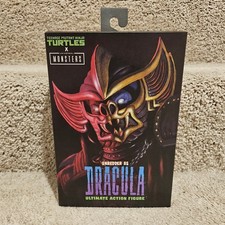 NECA TMNT X Universal Monsters SHREDDER as DRACULA PURPLE WALMART EXCLUSIVE NEW