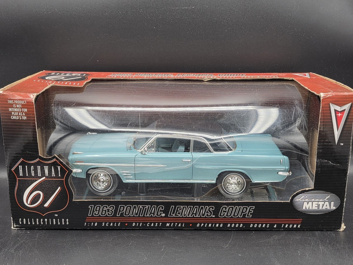 1963 Pontiac GTO Lemans Coupe Highway 61 DCP 1:18 Scale Diecast