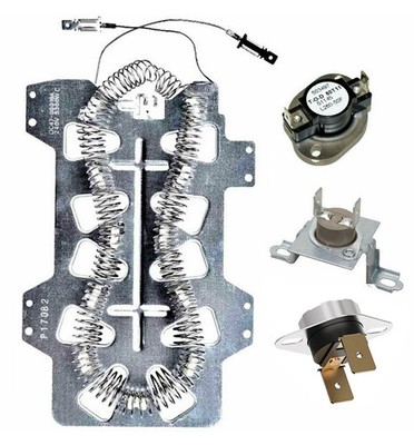 Samsung DV45H7200EW/AC-02 Dryer Heating Element and Thermal Fuses