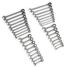 Gearwrench 34 Pc. Standard Stubby Ratcheting Wrench Set One Size Multi