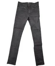 JORDAN CRAIG Mens Skinny Jeans Black Size 30x32 Stretch Sean Denim Casual