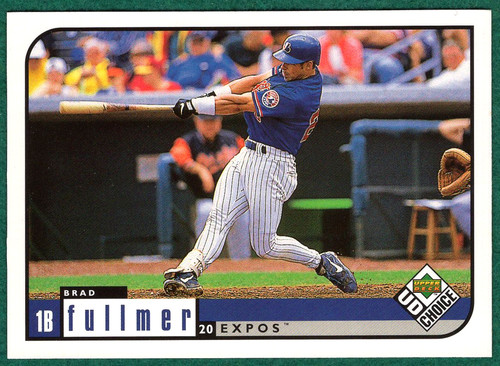1999 UD Choice Brad Fullmer #108 card