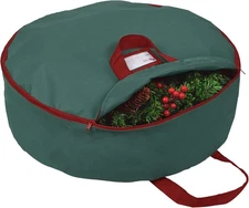 Christmas Wreath Storage Bag 36 Inches - Made with Durable 600D Oxford Polyester