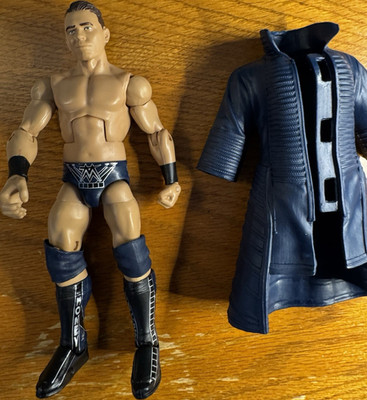 WWE THE MIZ ELITE ACTION FIGURE W/ BLUE COAT ACCESSORY