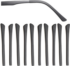 5 Pairs Anti-Slip Silicone Eyeglass End Tips Ear Sock Pieces Tube Eyewear Comfor