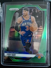 Panini 2024-25 Prizm Josh Hart #196 Green Parallel New York Knicks NBA