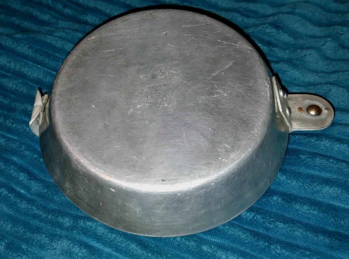 Vtg 1915 Wearever #888 Boy Scouts of America Official Mess Kit Cook Set RARE