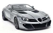 GTSpirit 1/18 - McLaren Mercedes SLR MSO Edition Selenite Grey Resin Model Car