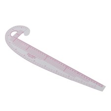 58cm 6501 Curved Ruler High Accuracy Transparent Body Plastic Curved Ruler Sewin